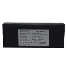 POE инжектор LAS60-57CN-RJ45 для Hik ip скорость купольная камера Hi PoE инжектор AC 100-240 V DC 56 V 100/1000 Mbps at/af