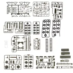1/72 DIY военная Униформа ракета запуск автомобиля грузовик модель 3D декоративная головоломка орнамент развивающие игрушки подарок на день
