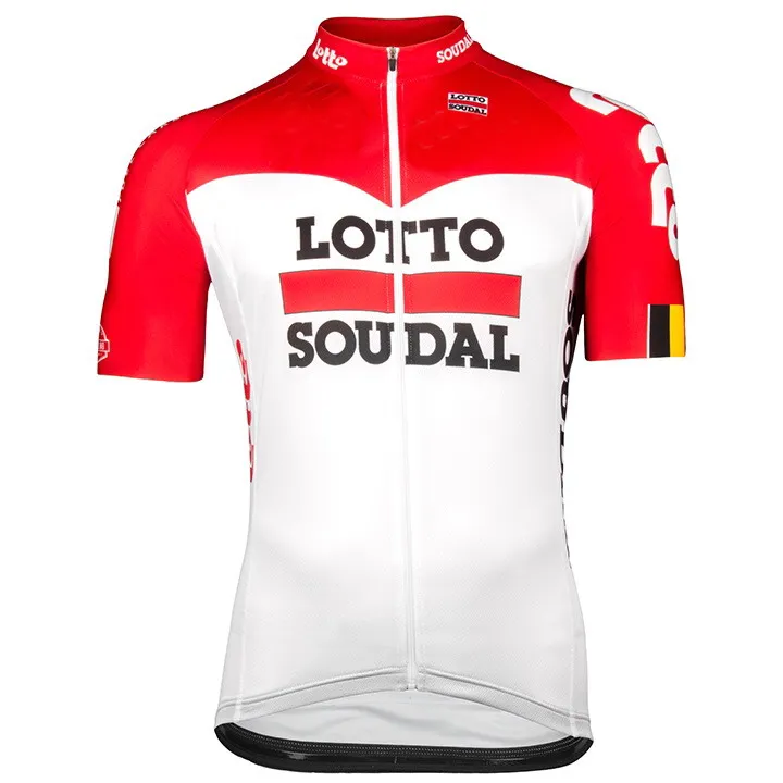 

2018 LOTTO SOUDAL TEAM 3 COLORS NLY SHORT SLEEVE ROPA CICLISMO CYCLING JERSEY SUMMER CYCLING WEAR WITH POWER BAND SIZE XS-4XL