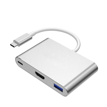 

Metal Shell USB-C USB 3.1 Type C to HDMI Digital AV & USB OTG & Charger Adapter