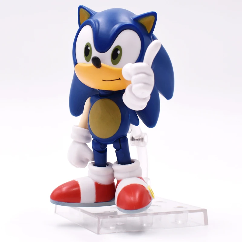

Free Shipping Original Box Sonic Vivid Nendoroid Series PVC Action Figure Collection PVC Model Children Kids Toys