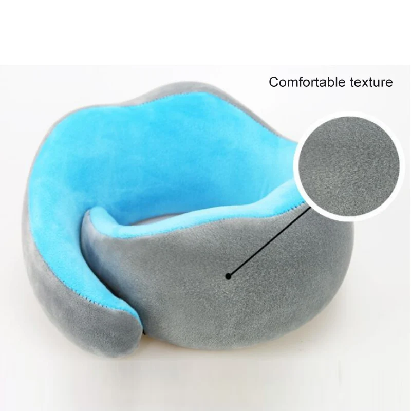 U-образная подушка для путешествий, подушки для шеи, поддерживающие шею, аксессуары для путешествий, 1 шт., удобная домашняя текстильная подушка для ухода за автомобилем