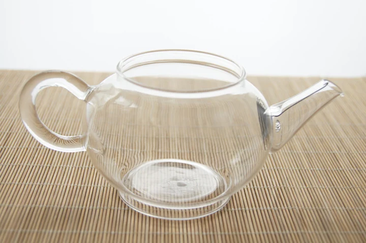 250 мл термостойкий высокотемпературный стеклянный мини-Ароматизированный Чай, настой чайника, прозрачный чай кунг-фу с трубчатым чайником