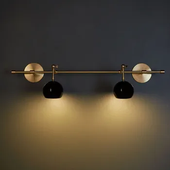 

Modern Creative LED Wall Lamp White/Black/Gold Iron Decoration Wall Lights For Living Room Bedroom Bedside Acrylic Wall lamps