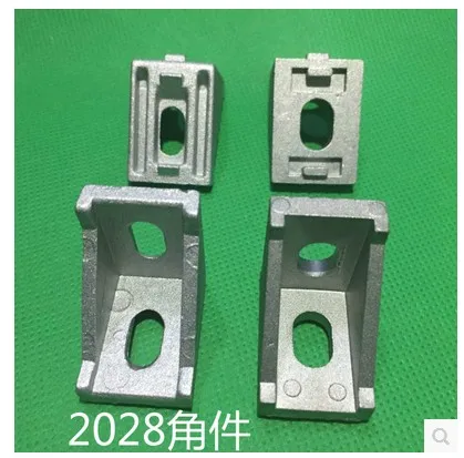 

2028-a bracket corner fitting angle aluminum 20mmx28mm corner bracket fastener for EU standsrd 2020 aluminum profile 1pcs