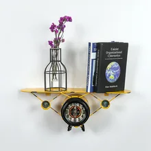 New Shelves Wrought Iron Aircraft Hanging Clocks To Create A Simple Retro Wrought Iron Aircraft Clocks and Racks Ornaments цена New Shelves Wrought Iron Aircraft Hanging Clocks To Create A Simple Retro Wrought Iron Aircraft Clocks and Racks Ornaments цены онлайн