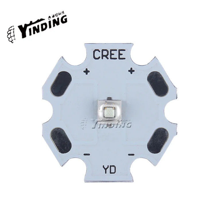 

5pcs Home furnishings imports CREE XPE2 high patch 3535 green light 3 w high power LED lamp bead core