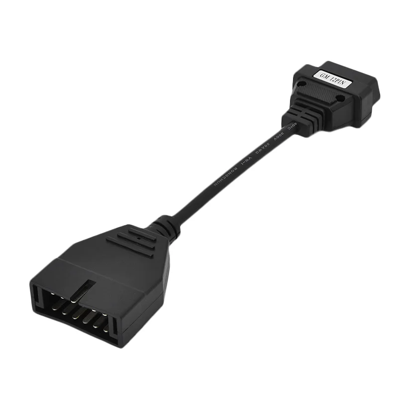 VAZ OBD2 адаптер 12pin к obd1 obd2 разъем для GM ваз для daewoo matiz 12 PIN OBDII кабель газ 12PIN