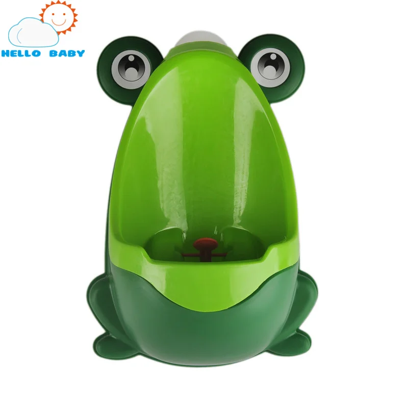 new cute animal design Plastic stand urine baby toilet Seat cover with frog drawer potty toilet small infants and young children