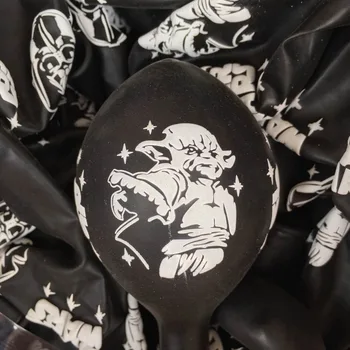 

12 inch 1000pcs/Lot Black Star Wars Latex Balloon Party Decoration Birthday Party Supplies Kids Baby Boys Toys Ball