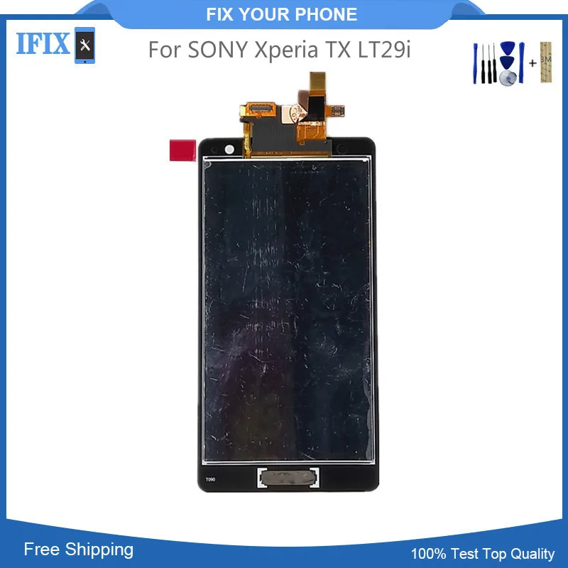 Для SONY Xperia TX LT29i lcd сенсорный экран дигитайзер сборка запасные части с бесплатными