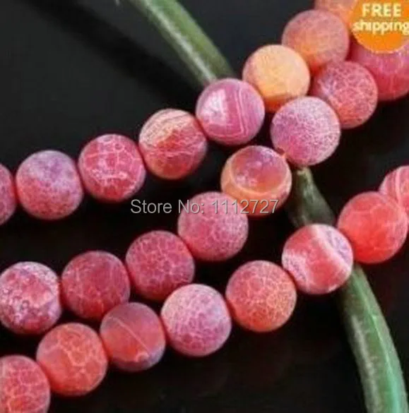 

Natural Stone Fashion 6mm 8mm 10mm 12mm 14mm Dream Fire Dragon Veins Onyx Round Loose beads jewelry 15" YE2321 Wholesale Price