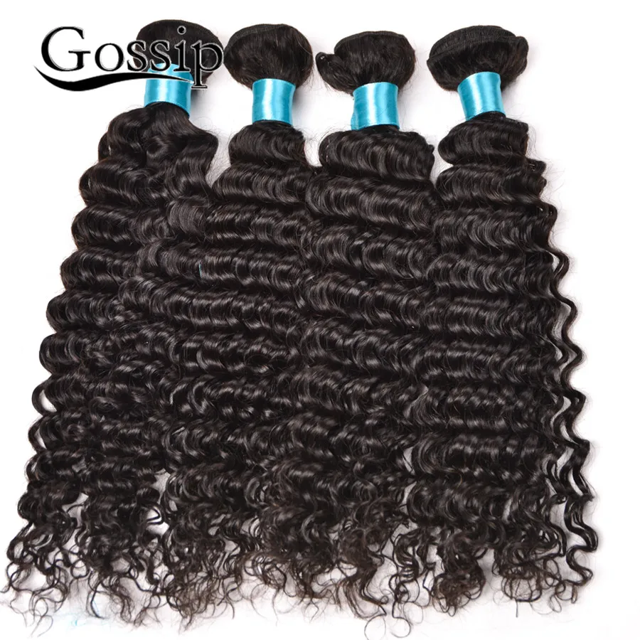 altPeruvian Deep Wave Virgin Hair 4 Bundle Deals Curly Weave Human Hair Bundles Unprocessed Peruvian Virgin Hair Deep Curly Weave