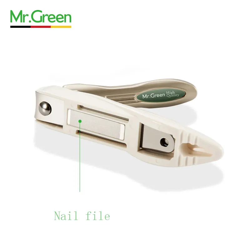 MR. GREEN инструменты для ногтей триммер для пальцев ног резак из нержавеющей стали кусачки для ногтей профессиональный с пилкой для ногтей клиппер маникюрный