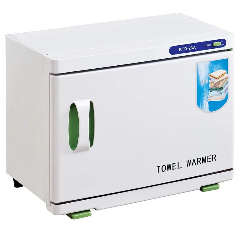 

GXZ 23L Beauty Tool Disinfecting Cabinet UV Stainless Steel Cabinet Sterilizer 2 Layers Towel Warmer Disinfection Box