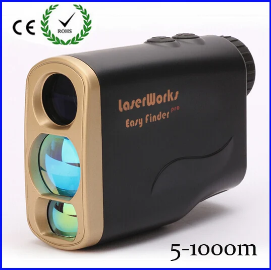 6x25 Hunting Monocular Telescope Golf Laser range Distance Meter font b Rangefinder b font 1000m Range
