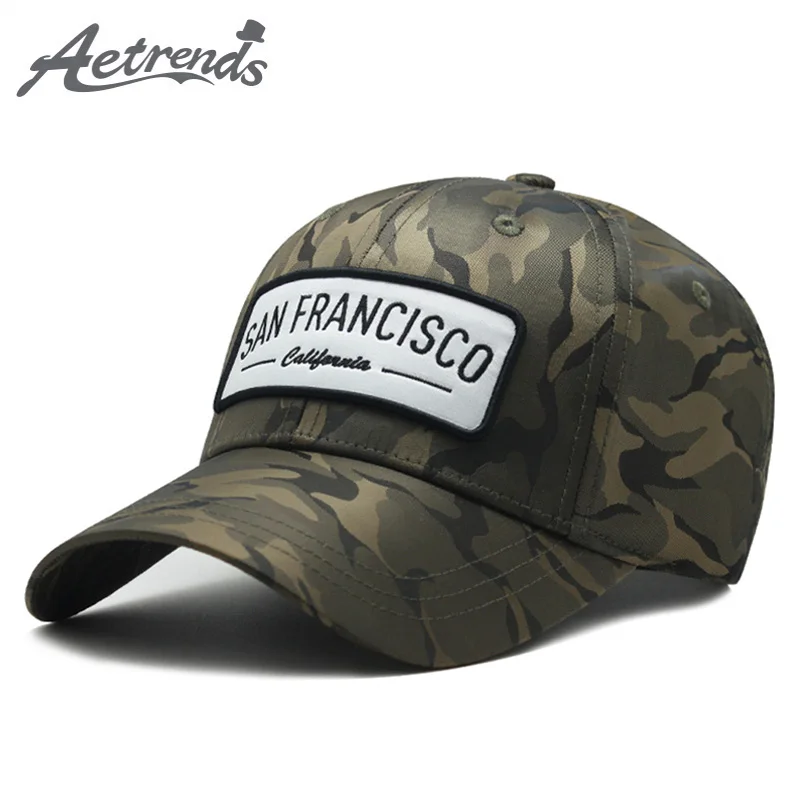 

[AETRENDS] Men Women Camouflage Cap Mens Baseball Caps Outdoor Sport Snapback Hip Hop Hat Z-6515
