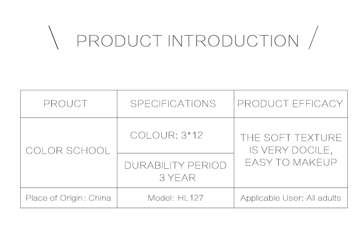 HOLD LIVE 12 Colors Eyeshadow Palette Matte Diamond Glitter Focus Charm Eye Shadow Palette Pigment Nude Eyes Makeup Set (3)