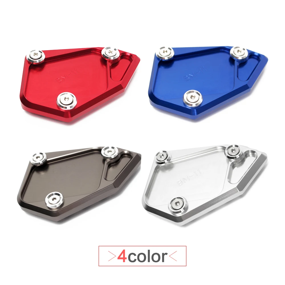 

For BMW R1200GS ADV R 1200 GS Adventure 2008-2014 Motorcycle accessories CNC Side Kickstand Stand Extension Plate Enlarge pad
