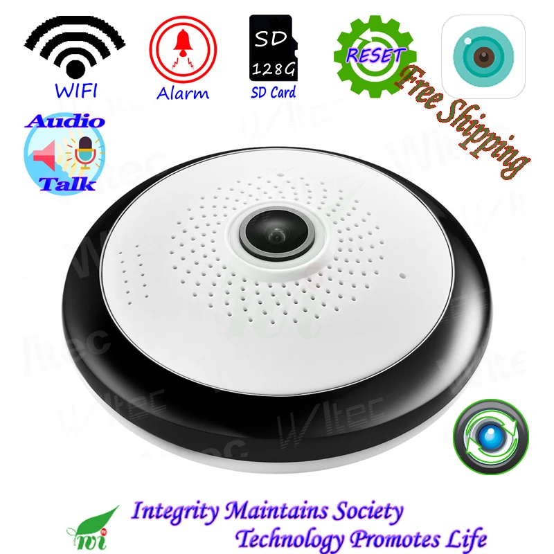 Камера видеонаблюдения НЛО Panronama Wi-Fi 960P ONVIF P2P | Безопасность и защита
