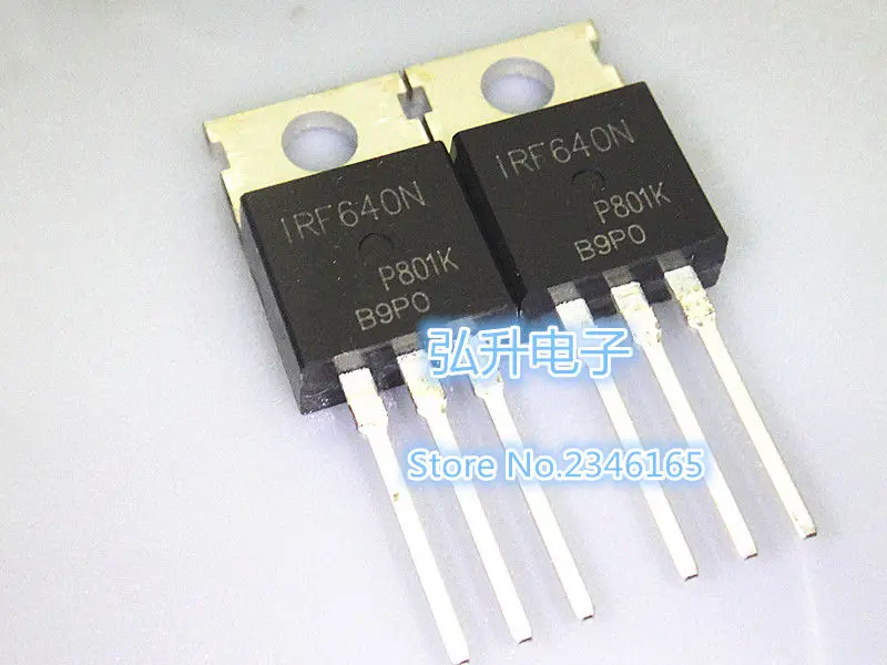 10 шт. IRF640NPBF TO220 IRF640N TO-220 IRF640 Power MOSFET новый и оригинальный | Электронные компоненты