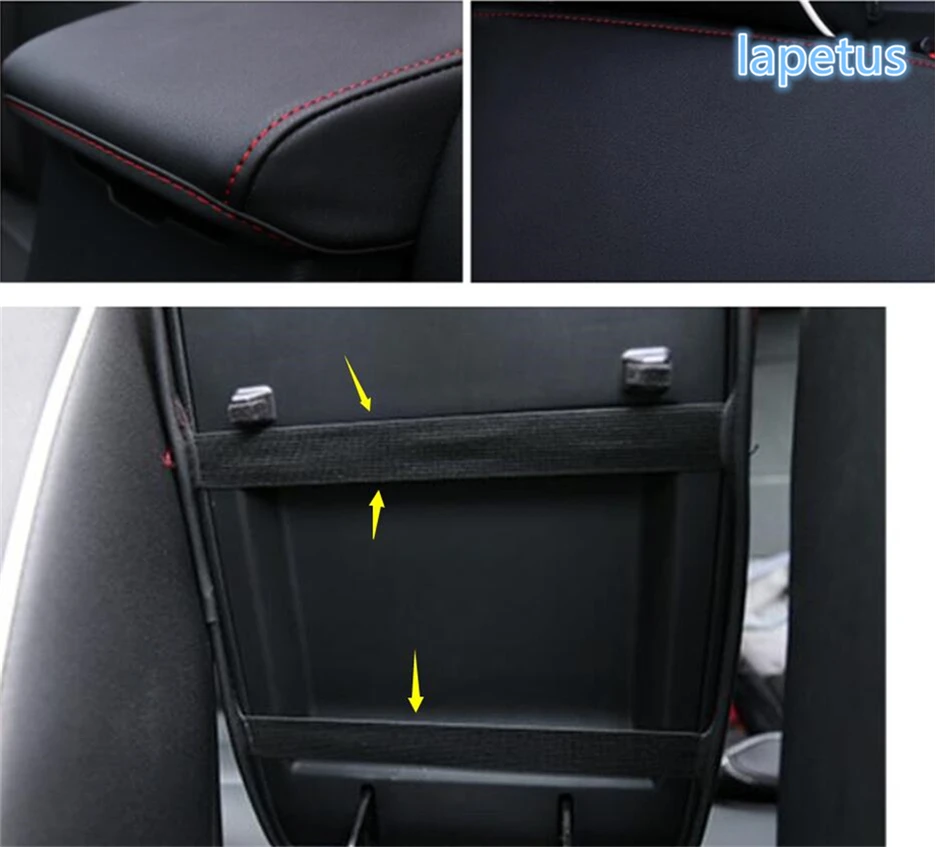 

Lapetus Armrest Box Protection Frame Decoration Stickers Cover Trim 1 Piece Fit For Mazda CX-5 CX5 2017 2018 2019