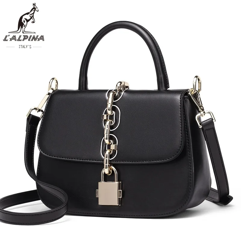 

Ms. 2018 New Crossbody Korean Shoulder Bag Chain Solid Color Joker Ring Tote