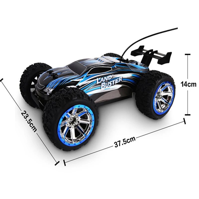 Радиоуправляемые автомобили 2 4G 4WD Bigfoot Monster Truck Land Buster speed Racing внедорожный gps трекер