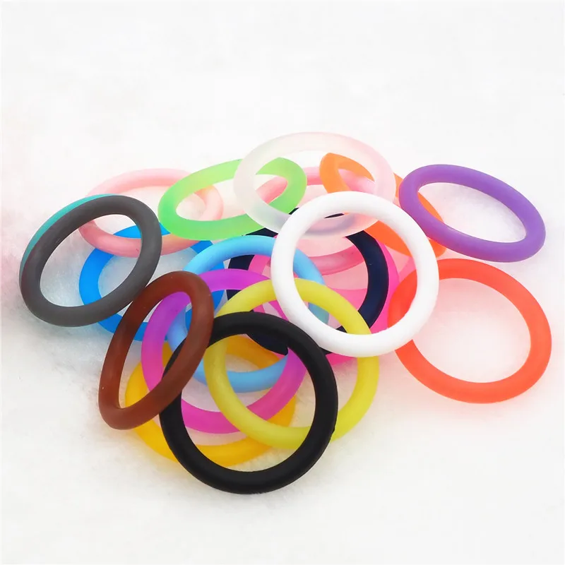 Jual Chenkai 10 Pcs Bpa Gratis Silicone Adaptor O Rings untuk Bayi NUK MAM Dot Dummy Perawatan Liontin Mainan Hadiah Dalam diameter 21.5 Mm