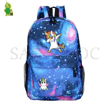 

Deadpool Unicorn Galaxy Space Backpack School Bags for Teenager Girls Boys Casual Travel Rucksack Laptop Backpack Kids Book Bags