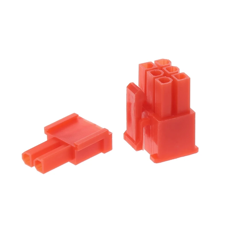 

4.2mm red 6+2PIN 8P 8PIN male for PC computer ATX graphics card GPU PCIE PCIe Power connector plastic shell Housing
