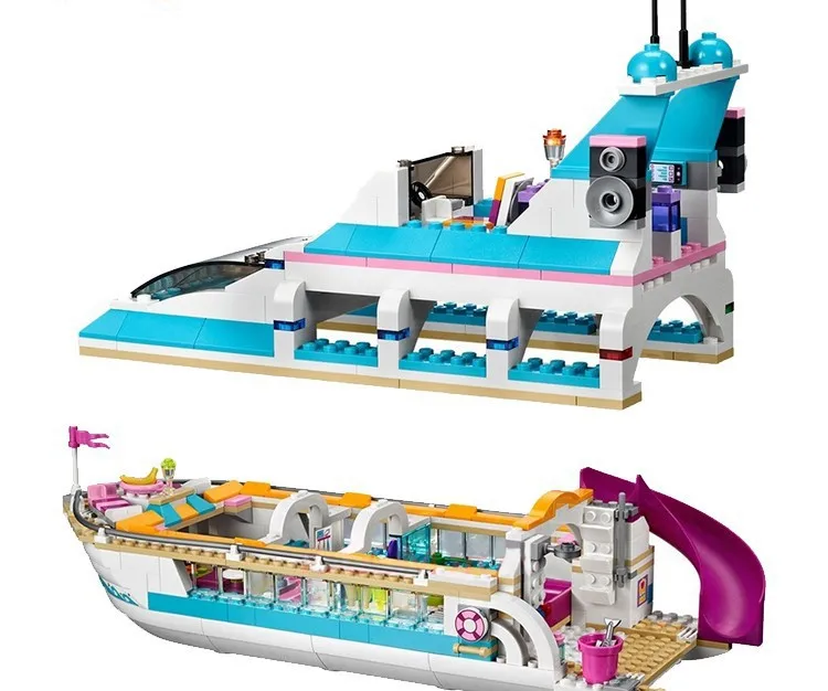 lego friends cruise boat