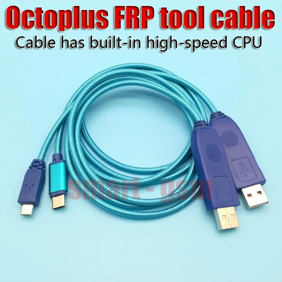 

original Octoplus FRP tool cable 2 in 1 set ( Micro + type C cable ) UART cable