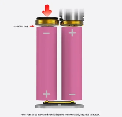 Special linking set of wismec noisy cricket mod