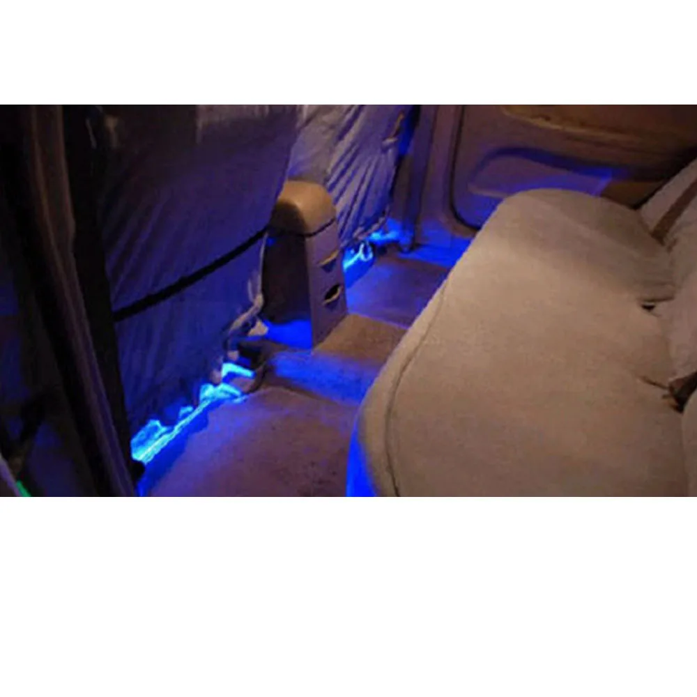 Автомобильный стикер для укладки тела Детектор отделка ног атмосферу светильник на четыре лампы бусины с изображением ломаной линии для Mazda CX-5 CX5 2nd Gen
