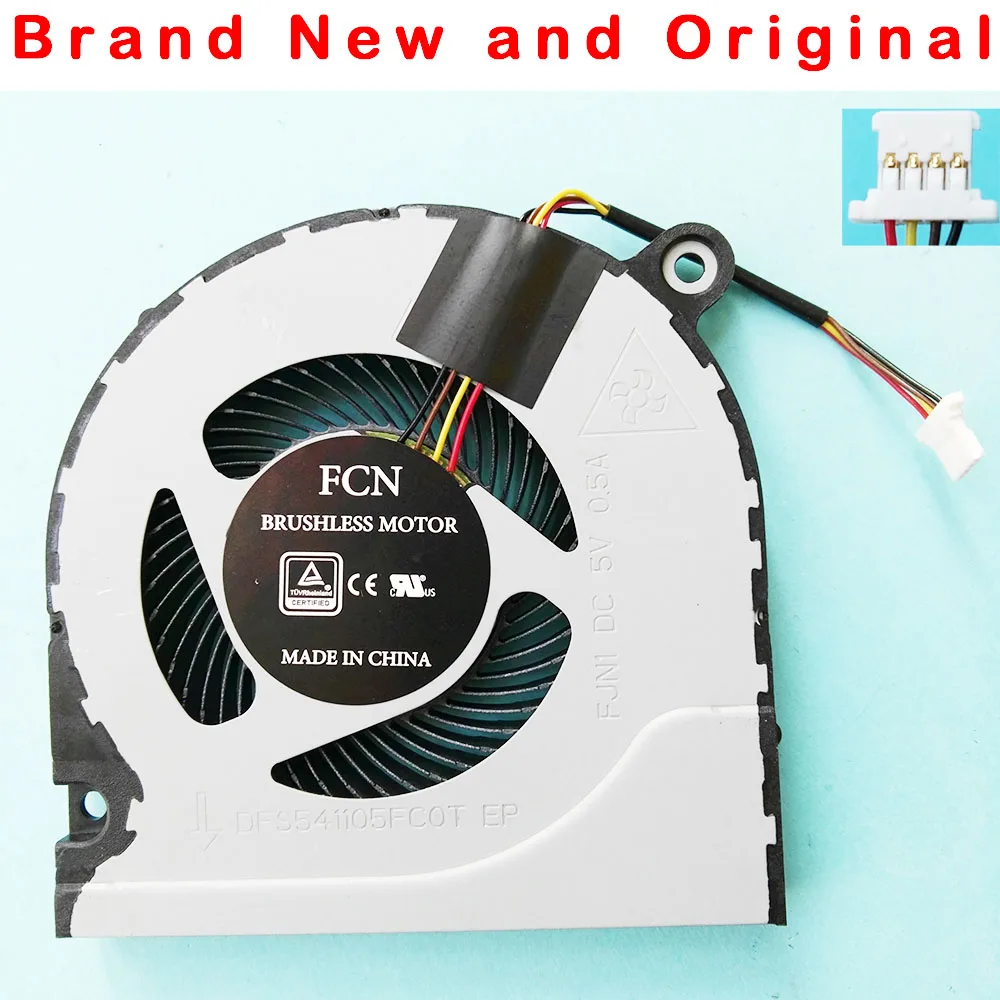 New original cpu cooling fan for Acer Predator Helios 300 G3 571 FCN DFS541105FC0T FJN1 CPU FAN