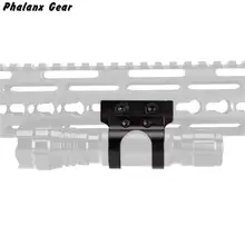 Тактический AR15 офсетный фонарик лазерный фонарик крепление 25,4 мм 1 дюйм для Keymod рельсовых систем