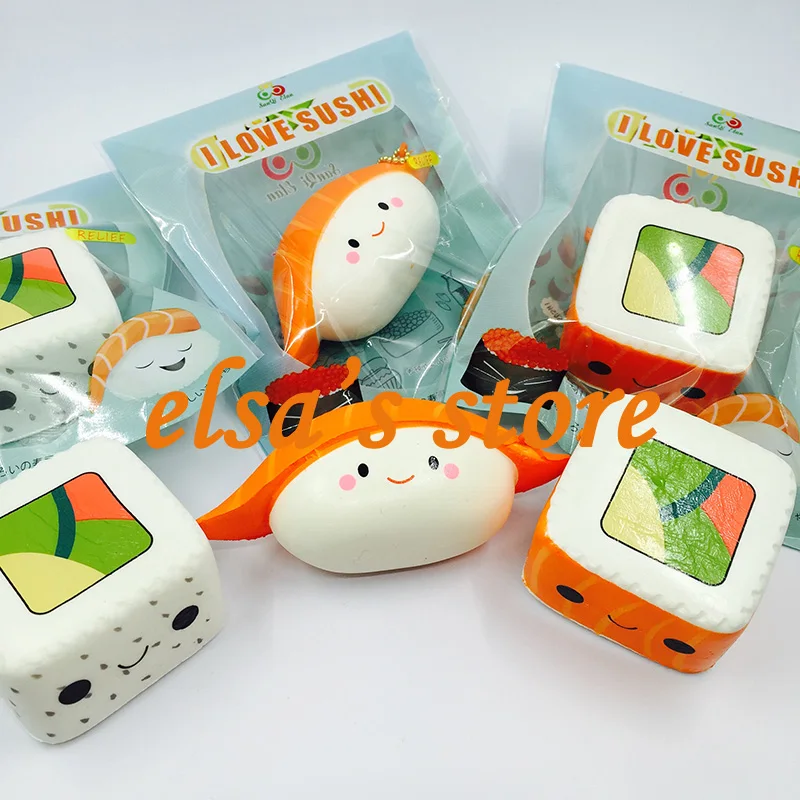 squishies wholesale 20pcs rare squishy kawaii mixed salmon