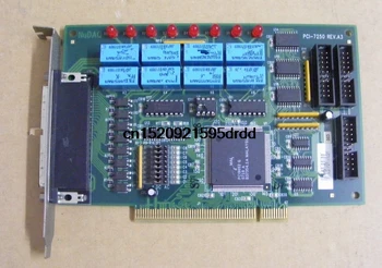 

PCI-7250 REV.A3 8-way relay outputs 8 optically isolated inputs Good quality
