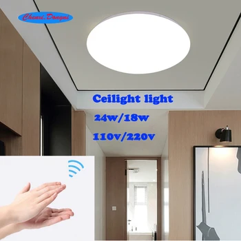 

Sound control LED Downlight 18W /24W 2835 SMD110V/ 220 V garage corridor stair.