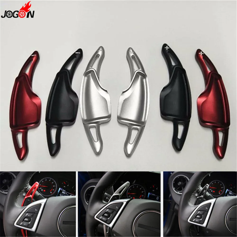 Aluminum Steering Wheel Extension Paddle Shift Cover Trim For Chevrolet