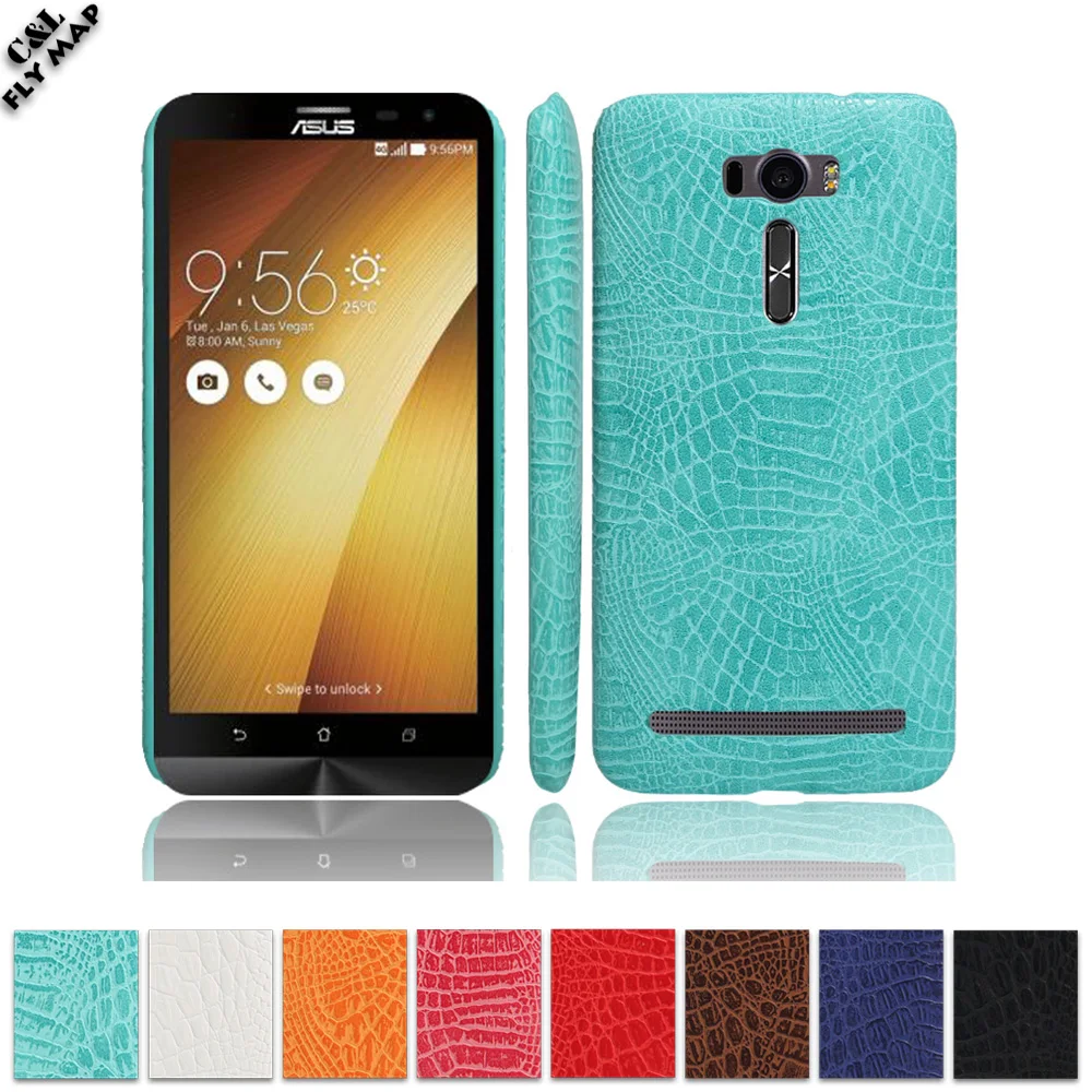 Чехол из крокодиловой кожи для ASUS Zenfone 2 Laser ZE600KL ZE601KL жесткий защитный чехол ПК Z00MD