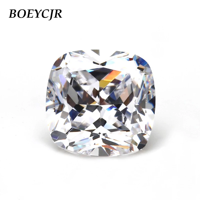 

BOEYCJR Custom D Color Cushion Cut Brilliant Cut Moissanite Loose Stone Excellent Cut Jewelry Making Engagement Ring