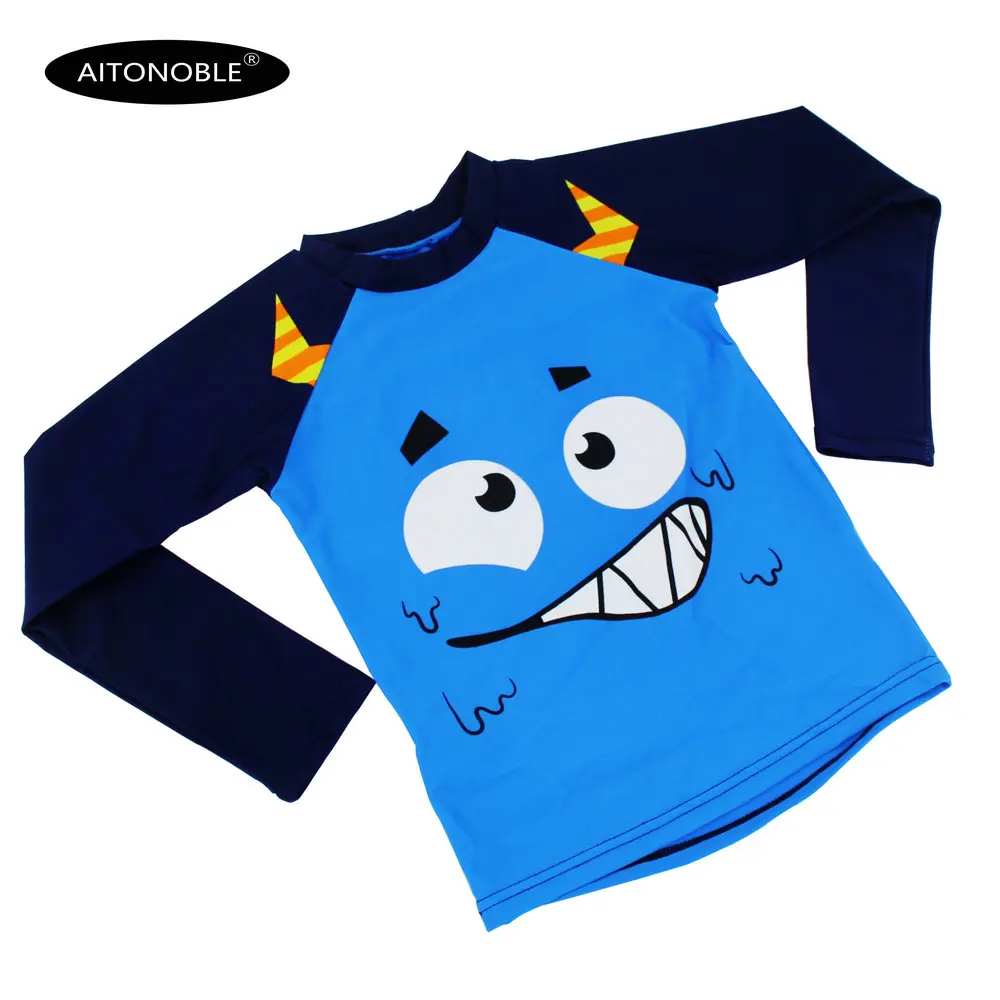 

2019 New Kids Rash Guard Rashaguard UV UPF 50+ Boys Swimming T-Shirts