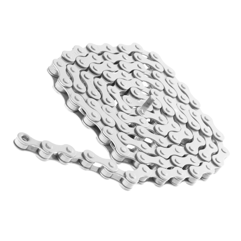 AAlamor 1/2 X 1/8Inch 96 Collegamenti Singola Velocità Colorata Catena - Foto 4