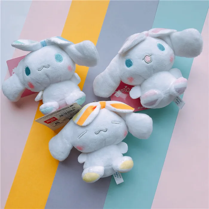 10 см Cinnamoroll Собака Мягкая Плюшевая Кукла Маленькая подвеска для детей kawaii