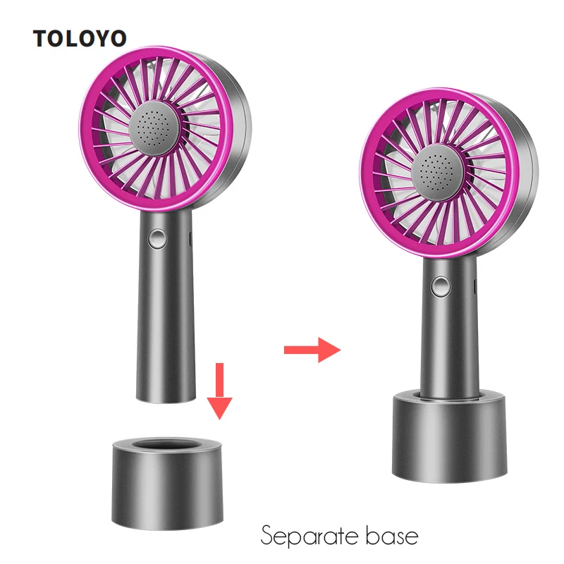

USB Mini Fan Rechargeable Handhold Portable Additional Fragrance Aromatherapy Function Fashion Design Outdoor Cooling Fan 36