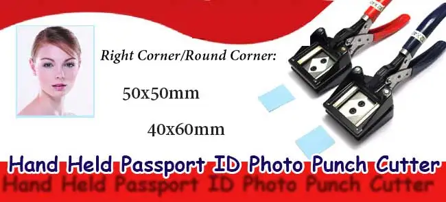 Ручной паспортный ID Photo Punch Cutter, Id Card Cutter, резка фотографий для меньших размеров, 40x60 мм правый угол