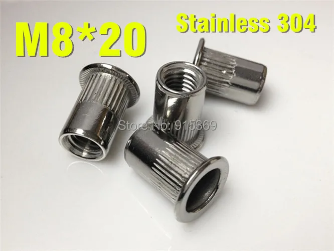 SS m8x20