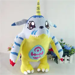 Gabumon Плюшевые игрушки Аниме Digimon Приключения Исида Ямато Pet 45 см tunomon Эволюция высокого качества плюшевые куклы подушка бесплатная доставка